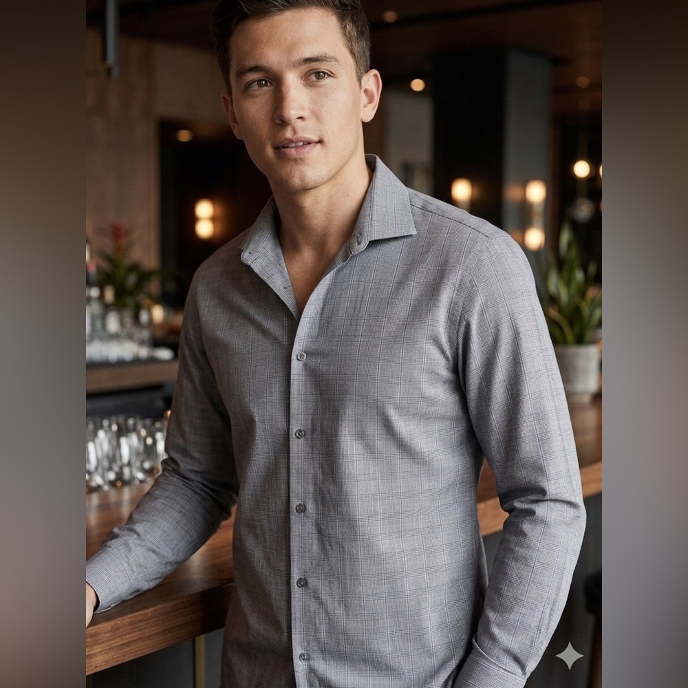 Calvin Klein Men’s Slim‑Fit Shirt Size XL